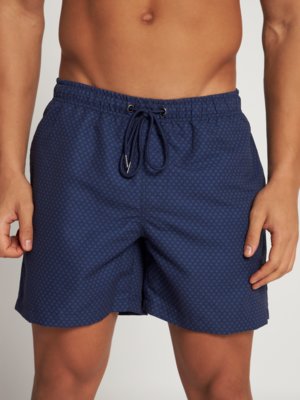 Swimming shorts with all-over print