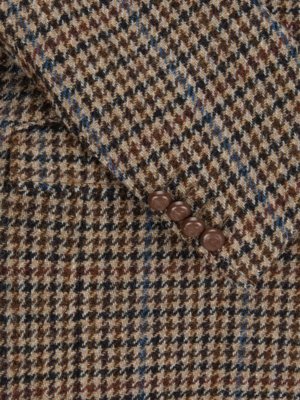 Blazer Theo in Harris tweed with pepita pattern