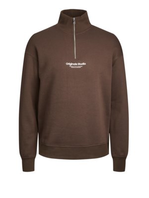 Sweatshirt with Troyer collar, Originals Studio 