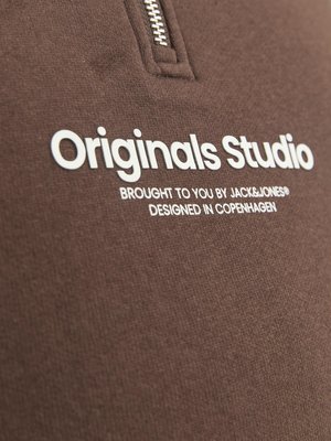 Sweatshirt with Troyer collar, Originals Studio 