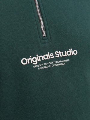 Sweatshirt mit Troyer-Kragen, Originals Studio 