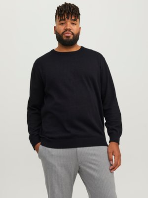Round-neck-sweater-in-lightweight-cotton-