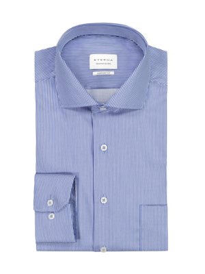 Comfort Fit shirt with striped pattern, extra long