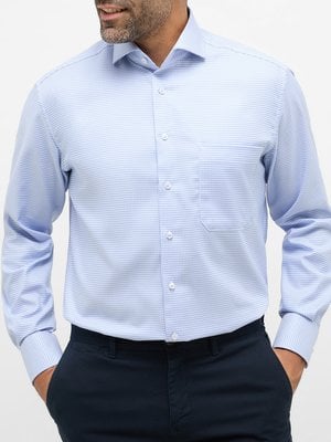 Comfort Fit Hemd mit Pepita-Muster, Extralang 