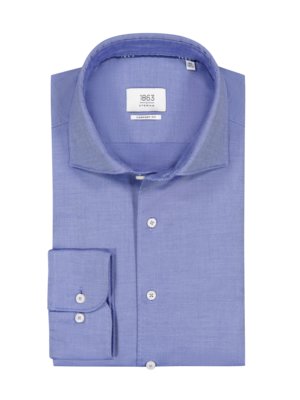 Hemd aus Two Ply Baumwolle mit Allover-Print, Comfort Fit