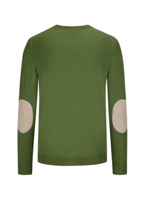 Merino-wool-sweater-with-elbow-patches-