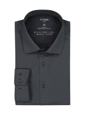 Luxor Comfort Fit shirt with pattern, 24/Seven Dynamic Flex Shirt 