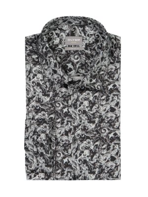Luxor, Comfort Fit shirt with paisley pattern 
