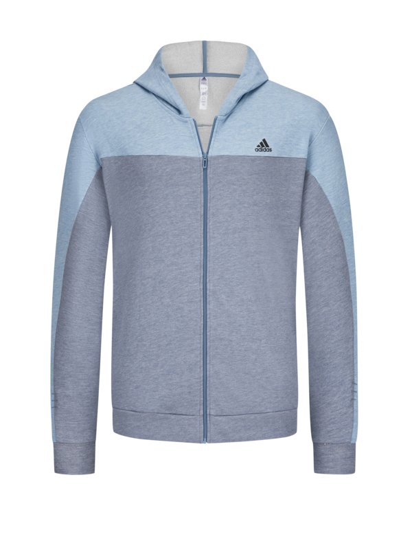 Adidas, Prošívaná bunda s logem na hrudi Modrá