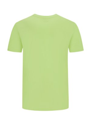 T-Shirt-mit-Logo-Print,-extralang-