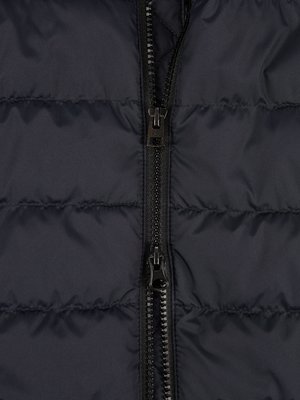 Quilted gilet in recycled material, water-repellent