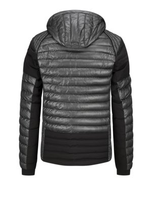 Quilted jacket with hood and Sorona® insulation