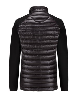 Qquilted-jacket-in-mixed-fabric-with-knit-sleeves