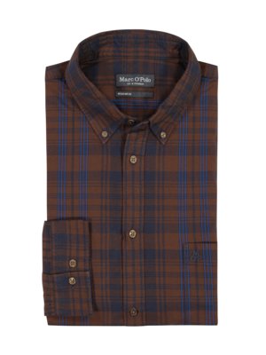 Shirt-with-check-pattern,-Regular-Fit