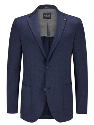 Blazer with micro pattern and stretch 