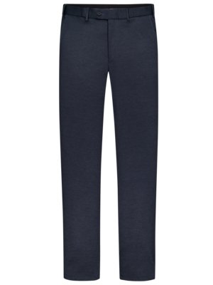 Business trousers with a micro pattern, Stretch 