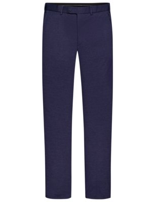 Business trousers with a micro pattern, Stretch 