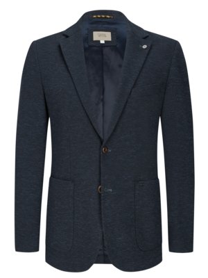 Blazer with delicate pattern and stretch fabric 
