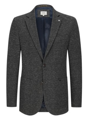 Blazer with delicate pattern and stretch fabric 