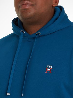 Hoodie with label embroidery 