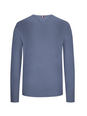 Sweater-made-of-cotton-with-cashmere-