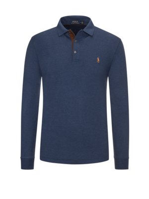 Long-sleeved-polo-shirt-in-jersey-fabric