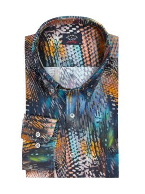 Shirt with all-over print, R Fit Collection 