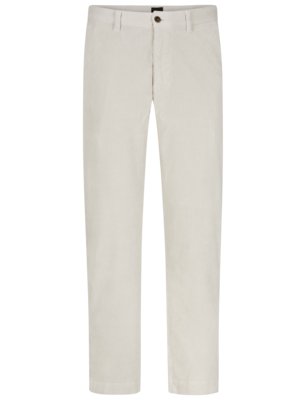 Chino-style corduroy trousers 