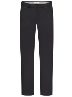 Super elastic five-pocket trousers in jersey fabric