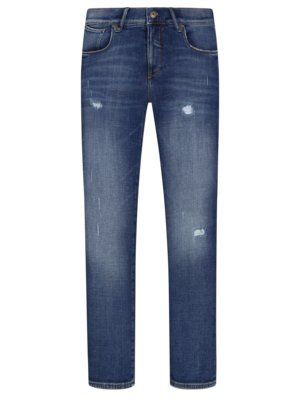 5-Pocket Jeans in Used-Optik 
