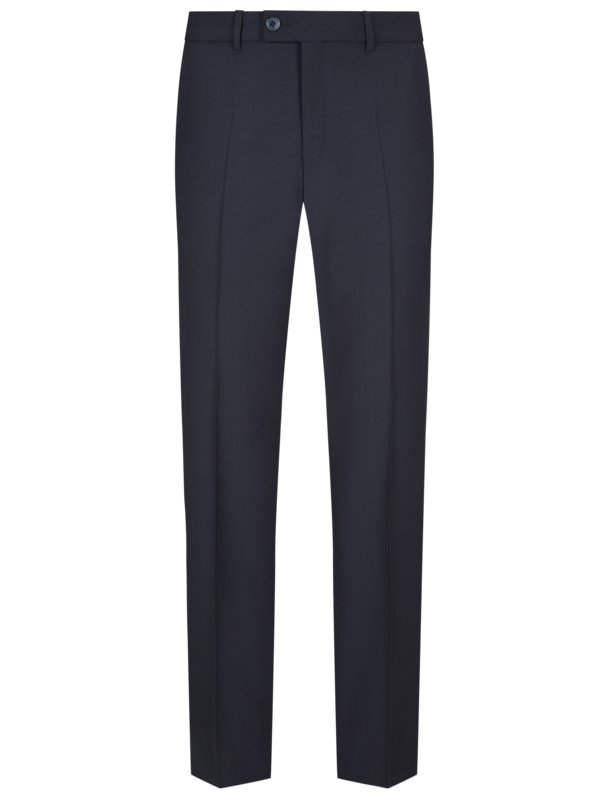 Levně Hiltl, Business kalhoty s 4cestným strečem, classic fit Modrá