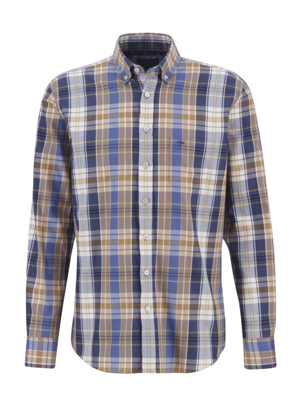Fynch-Hatton, Košile s glenčekovým vzorem Béžová 6XL