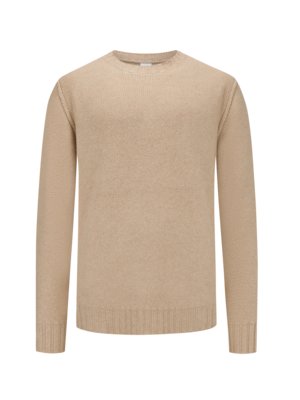 Sweater in a wool and cashmere blend 