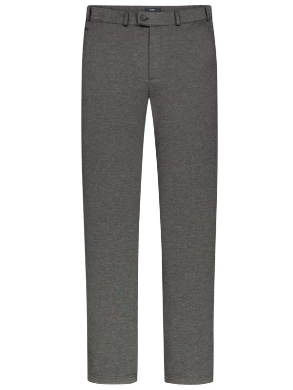 Levně Eurex, Chino kalhoty s elastickým pasem a strečovým materiálem Černá