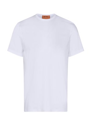 T-Shirt aus Baumwolle, Extralang 