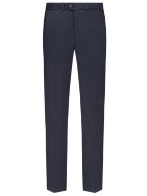 Cotton chinos with stretch 