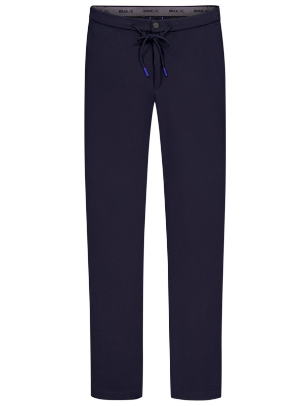 Levně Brax, Žerzejové joggingové kalhoty 24/7 High Performance s vaflovou strukturou Modrá