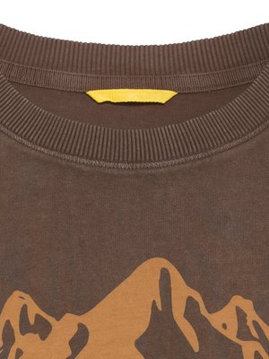 T-shirt with front print, organic