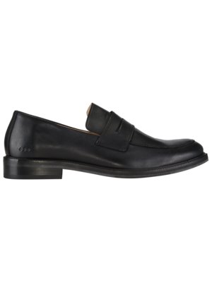 Penny loafers in nubuck leather with memory insole