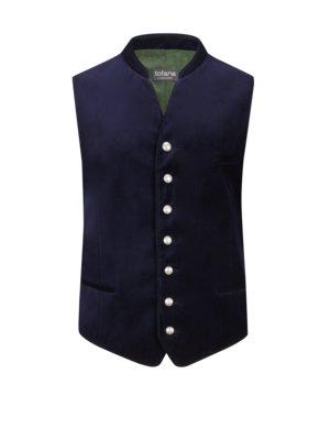 Traditional velvet waistcoat Passau