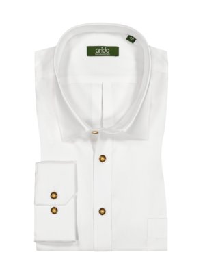 Traditional shirt with breast pocket, extra long 