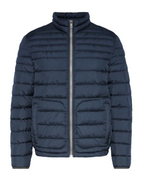 Down-free quilted jacket