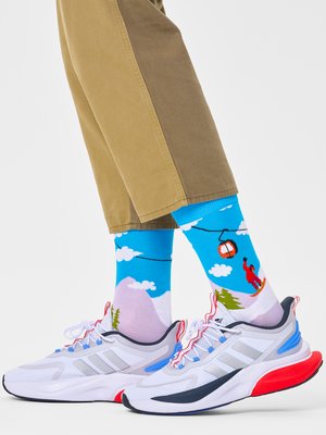 Mid-length-socks-with-snowboard-motif