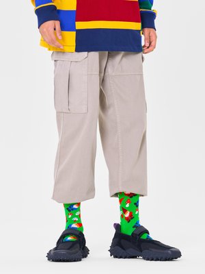 Mid-length-socks-with-Christmas-elf-motif