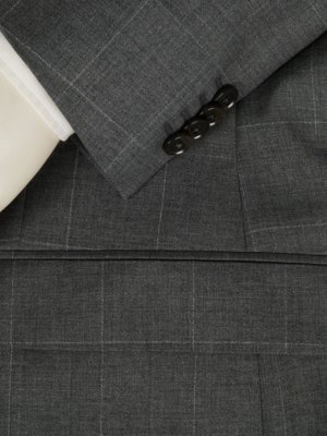 Suit with windowpane check pattern, Preference 