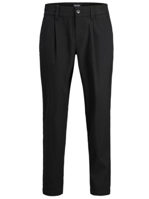 Trousers with crease and stretch, Relaxed Fit 