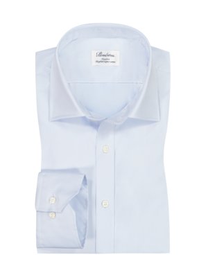 Shirt in two-fold super cotton, Comfort Fit 