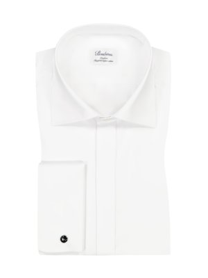 Cotton shirt with French cuffs, Comfort Fit 
