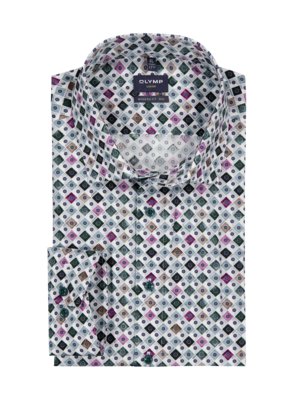 Luxor, Modern Fit, shirt with all-over print 