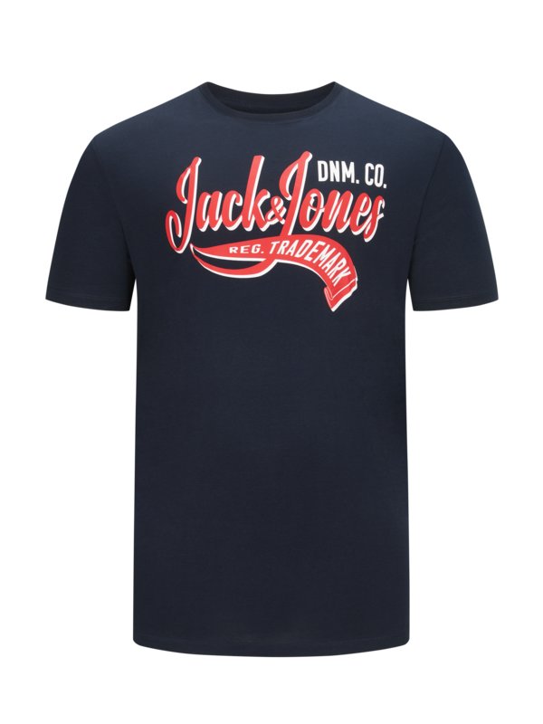 Jack & Jones, Tričko s natištěným logem na hrudi NámořnickáModrá